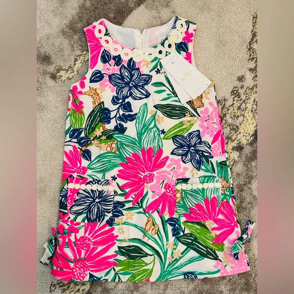 Lilly Pulitzer Kids Dress Sz 5 NWT - Picture 2 of 2
